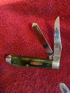 6 case knives (5 trapper 1 mini) 