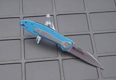 Kershaw Leek A/O Flipper Knife Teal Aluminum Handle 1660TEAL - New