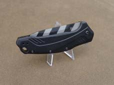 Kershaw Link A/O Knife Black Aluminum Handle Tiger Stripe 20CV Blade - NEW