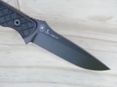 Spartan Blades Alala Fixed Blade Knife Black Micarta Black Carbon Steel Blade - NEW
