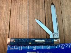 Marbles Gladstone MI Doctor’s Knife Blue Italian Jigged Bone 2001