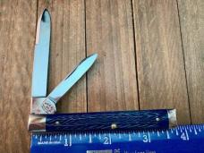 Marbles Gladstone MI Doctor’s Knife Blue Italian Jigged Bone 2001