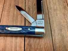 Marbles Gladstone MI Doctor’s Knife Blue Italian Jigged Bone 2001