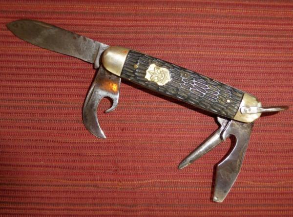 Vintage Imperial Prov. R.I. USA Scout Knife Circa 1949-1956 Vintage Imperial Prov. R.I. USA Scout Knife Circa 1949-1956