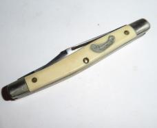 Vintage Frontier 40P2 Slim Serpentine Pen Knife Pocketknife by Imperial Circa 1960's-70's
