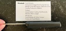 AITOR Mini Automatic Out The Front (OTF) Switchblade Knife, Spain, Unused