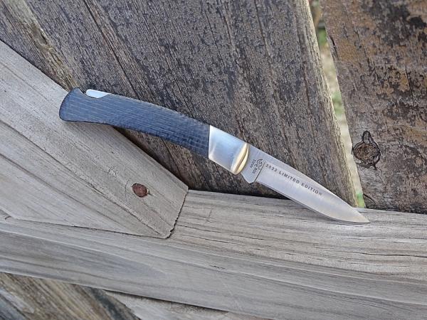 Buck 501 Squire - 2022 Legacy Collection Folding Knife Black Micarta S35VN Blade - NEW