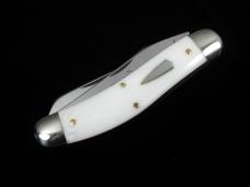 Great Eastern Cutlery GEC Yeti Ivory Acrylic Bayou Trapper Knife 1 of 488 NIT Made in USA 888222