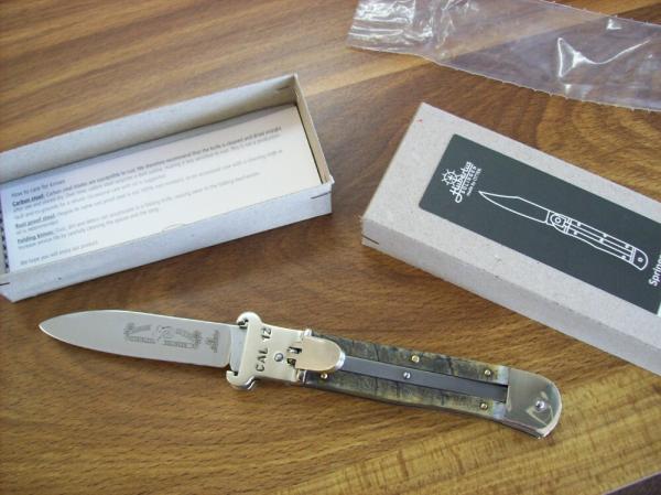 Hubertus Knife Shellpuller Patronenzieher Solingen Germany Big Horn Edition Size 11 UNUSED NIB.