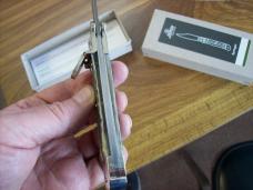 Hubertus Knife Shellpuller Patronenzieher Solingen Germany Big Horn Edition Size 11 UNUSED NIB.