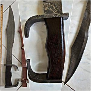 Damascus SPARTAN SWORD of King LEONIDAS
