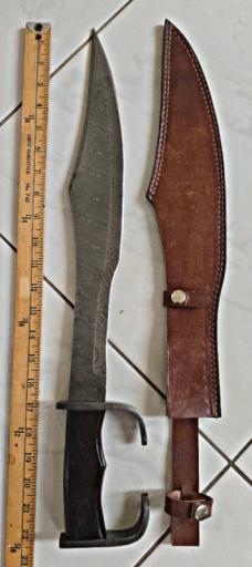 Damascus SPARTAN SWORD of King LEONIDAS 