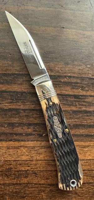 Great Eastern Cutlery #72 Antique Walnut Wharncliff Blade