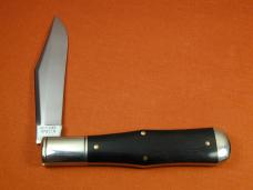 Great Eastern Cutlery GEC Gabon Ebony Wood Allegheny Large Coke Bottle Knife 1 of 762 Made in 976119