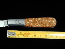 Great Eastern Cutlery GEC Rose Gold Acrylic TC Barlow Knife 1 of 217 USA Made 152121  