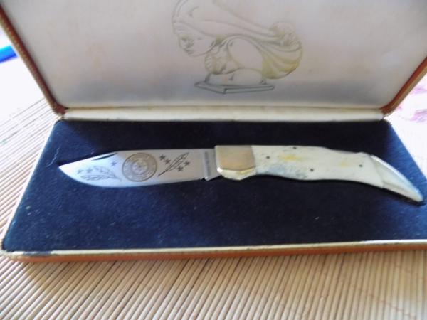 Never Used Rare "Standing Stone Cutlery" Serial #051 & Original Display box Never Used Rare "Standing Stone Cutlery" Serial #051 & Original Display box