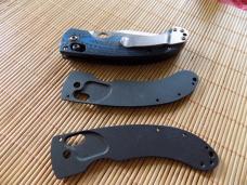 Never Used Benchmade #746 Onslaught Knife with custom handles