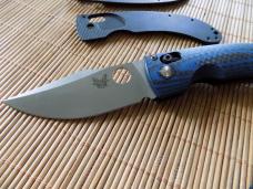 Never Used Benchmade #746 Onslaught Knife with custom handles
