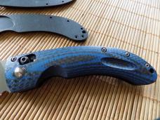 Never Used Benchmade #746 Onslaught Knife with custom handles