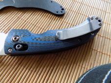 Never Used Benchmade #746 Onslaught Knife with custom handles
