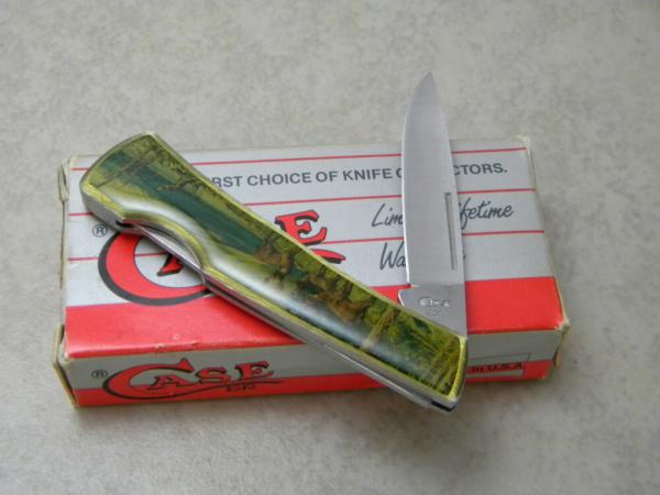 Case XX USA 1994 059L Deer Scene Lockback Knife NIB Case XX USA 1994 059L Deer Scene Lockback Knife NIB