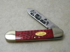 Case XX USA 1992 Election Lmtd. Ed. Dr61131 Bone Canoe Knife w/Shirt Pins