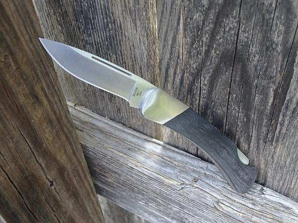 Buck 500 Duke - 12/2023 BOTM Folding Knife Barehead Micarta Handle S30V Blade - NEW
