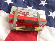 Case xx 1991 Pen Knife Mdl# 5233 SSP w/ Sweet Stag Handles -NOS in Orig Box
