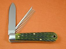 Great Eastern Cutlery GEC Spring Green Jigged Urban Jack Knife 1 of 695 Made in USA 152221