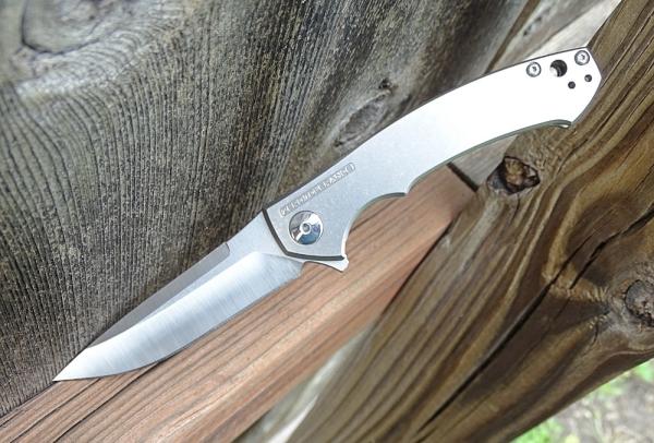 Zero Tolerance 0450 Flipper Knife Titanium Handle S35VN Blade - New
