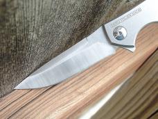 Zero Tolerance 0450 Flipper Knife Titanium Handle S35VN Blade - New