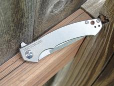 Zero Tolerance 0450 Flipper Knife Titanium Handle S35VN Blade - New