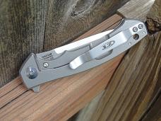 Zero Tolerance 0450 Flipper Knife Titanium Handle S35VN Blade - New