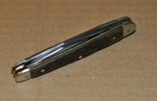 Western B364 Split Back Spring Picked Bone 3 Blade Serpentine Whittler 1950's Tight Loud Snap Ouch!