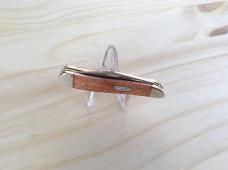 Case Peanut 28702 Folding Knife Smooth Chestnut Bone  - New