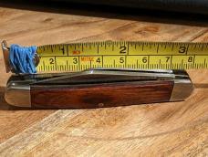 Stunning Rosewood Handle Bear MGC 3 Blade Stockman