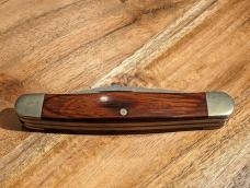 Stunning Rosewood Handle Bear MGC 3 Blade Stockman
