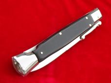New 9" Swinguard Blackhorn handles Bayonet blade stainless liners II