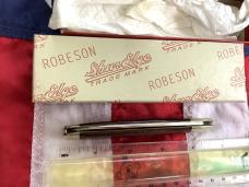 1 of30 -Robeson 1999 Jumbo Jack Knife w/ Wine Wood Handles -NOS in orig box & Minty