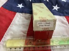 1 of30 -Robeson 1999 Jumbo Jack Knife w/ Wine Wood Handles -NOS in orig box & Minty