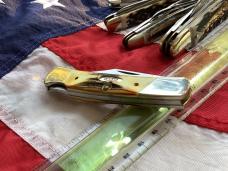Case xx 1992, Mdl# 51405L SS, Lockback w/ Sweet Stag Handles -NOS