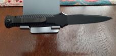 Piranha Mini-Guard Black on Black S30V Bayonet Blade