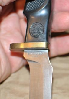 S&W Vermont Knife Co. Made American Series 6085 Mint Box 440SS 8 1/2" Leather Sheath 1981 Era