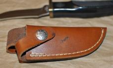 S&W Vermont Knife Co. Made American Series 6085 Mint Box 440SS 8 1/2" Leather Sheath 1981 Era