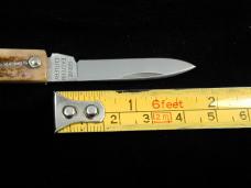 Great Eastern Cutlery Sambar Stag Keychain Knife 052121 NIT Stainless Spear Point Made In USA
