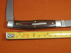 Great Eastern Cutlery GEC Smooth Red Onion Micarta Coon Skinner Muskrat Knife NIT Made in USA 818222