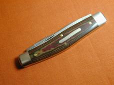Great Eastern Cutlery GEC Smooth Red Onion Micarta Coon Skinner Muskrat Knife NIT Made in USA 818222