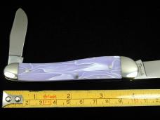 Titusville Cutlery Smooth Magic Potion Acrylic Rooster Comb Farmer Knife 1 of 70 COA USA Made 2024