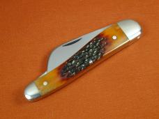 Titusville Cutlery Catalina Wine Jigged Bone Rooster Comb Farmer Knife 1 of 70 COA USA Made 2024