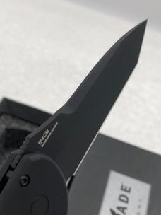Benchmade 9501BK Mini Stryker Push Button Auto Knife Made In USA New In Box